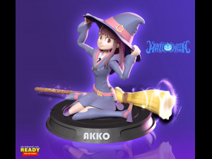 akko - little witch Model do druku 3D