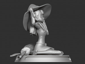 akko - little witch Model do druku 3D