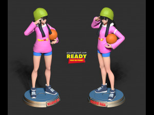 mai future - dragon ball fanart Model do druku 3D