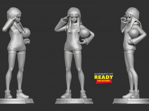 mai future - dragon ball fanart Model do druku 3D
