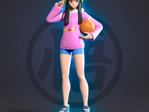 mai future - dragon ball fanart Model do druku 3D