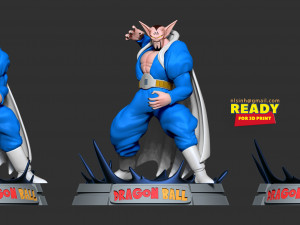 dabura - dragon ball fanart Model do druku 3D