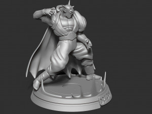 dabura - dragon ball fanart Model do druku 3D