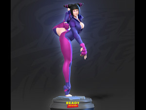 juri han - street fighter fanart 3D Druckmodell