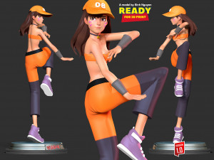 DVA Player 3D Принт Модель