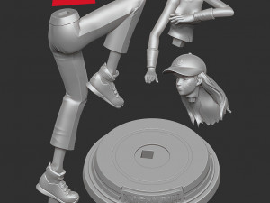 DVA Player 3D Принт Модель