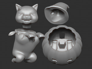 Shiba - Halloween season 3D 打印模型