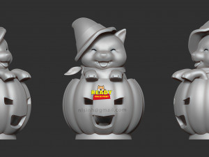 Shiba - Halloween season 3D 打印模型