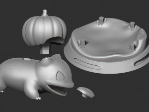 bulbasaur - pokemon fanart 3D Принт Модель
