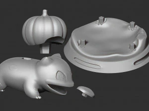 bulbasaur - pokemon fanart 3D Print Model