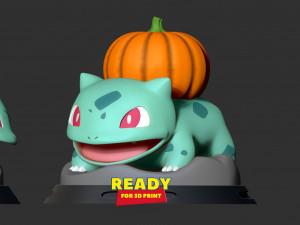 bulbasaur - pokemon fanart 3D Принт Модель