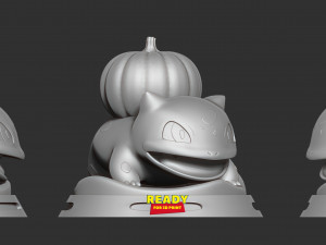 bulbasaur - pokemon fanart 3D Принт Модель