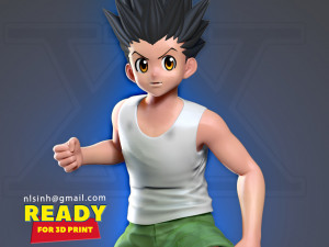 gon freecss - hunter x hunter Modelo de impresión 3D