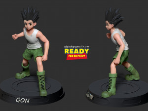 gon freecss - hunter x hunter 3D Print Model