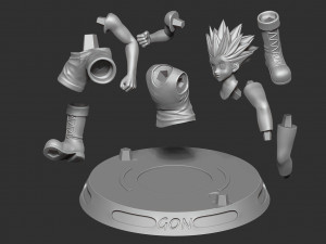 gon freecss - hunter x hunter 3D Print Model