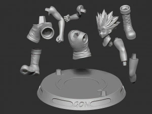 gon freecss - hunter x hunter 3D Print Model