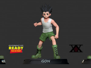 gon freecss - hunter x hunter 3D Print Model