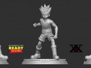gon freecss - hunter x hunter 3D Print Model