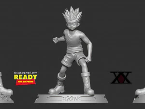 gon freecss - hunter x hunter 3D Print Model