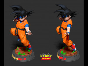 son goku 3D 打印模型