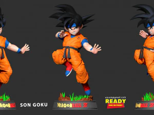 son goku 3D Print Model