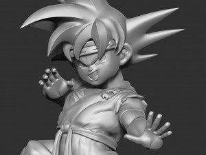 son goku 3D 打印模型