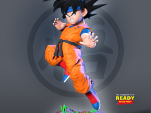 son goku 3D 打印模型