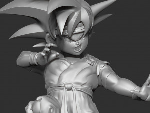 son goku 3D 打印模型
