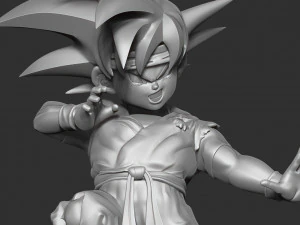 son goku 3D Print Model