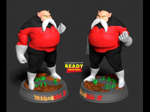 Toppo &ndash; Dragonball-Fanart 3D Druckmodell