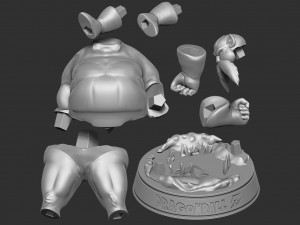 toppo - dragon ball fanart 3D Принт Модель