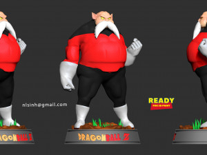 toppo - dragon ball fanart 3D Принт Модель