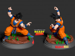 Son goku - ready to fight 3D 打印模型
