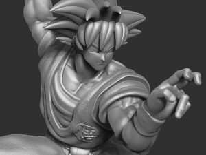 Son goku - ready to fight 3D 打印模型
