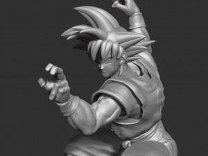 Son goku - ready to fight 3D 打印模型