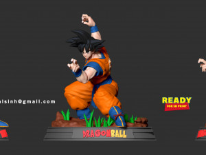 Son goku - ready to fight 3D 打印模型