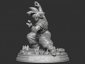Son goku - ready to fight 3D 打印模型