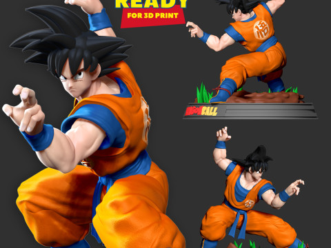 Son goku - ready to fight 3D 打印模型
