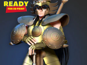 aziz seiya 3D Baskı Modeli