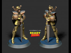 saint seiya Modèles 3D en vedette