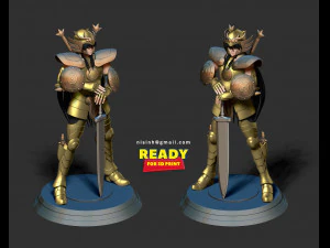 saint seiya 3D Print Model