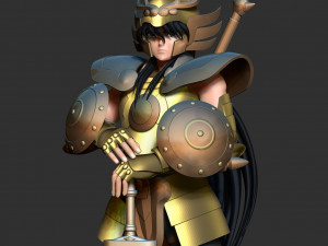 saint seiya Modèles 3D en vedette