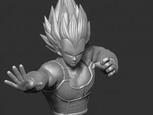 vegeta - ready to fight 3D Print Model