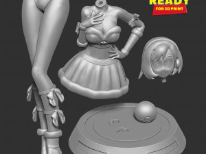 gloria - pokemon master 3D Print Model