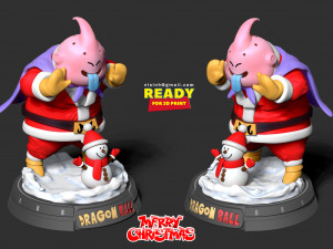 santa buu 3D 打印模型