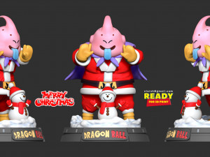 santa buu 3D 打印模型