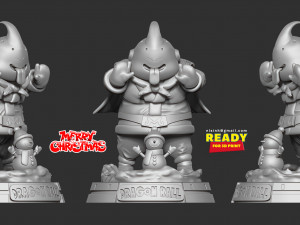 santa buu 3D 打印模型