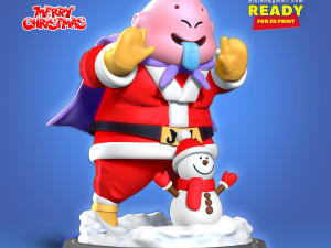 santa buu 3D 打印模型