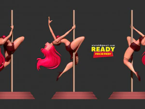 dancer 3D Print Model