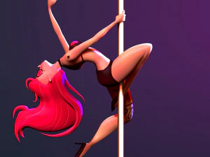 dancer 3D Print Model